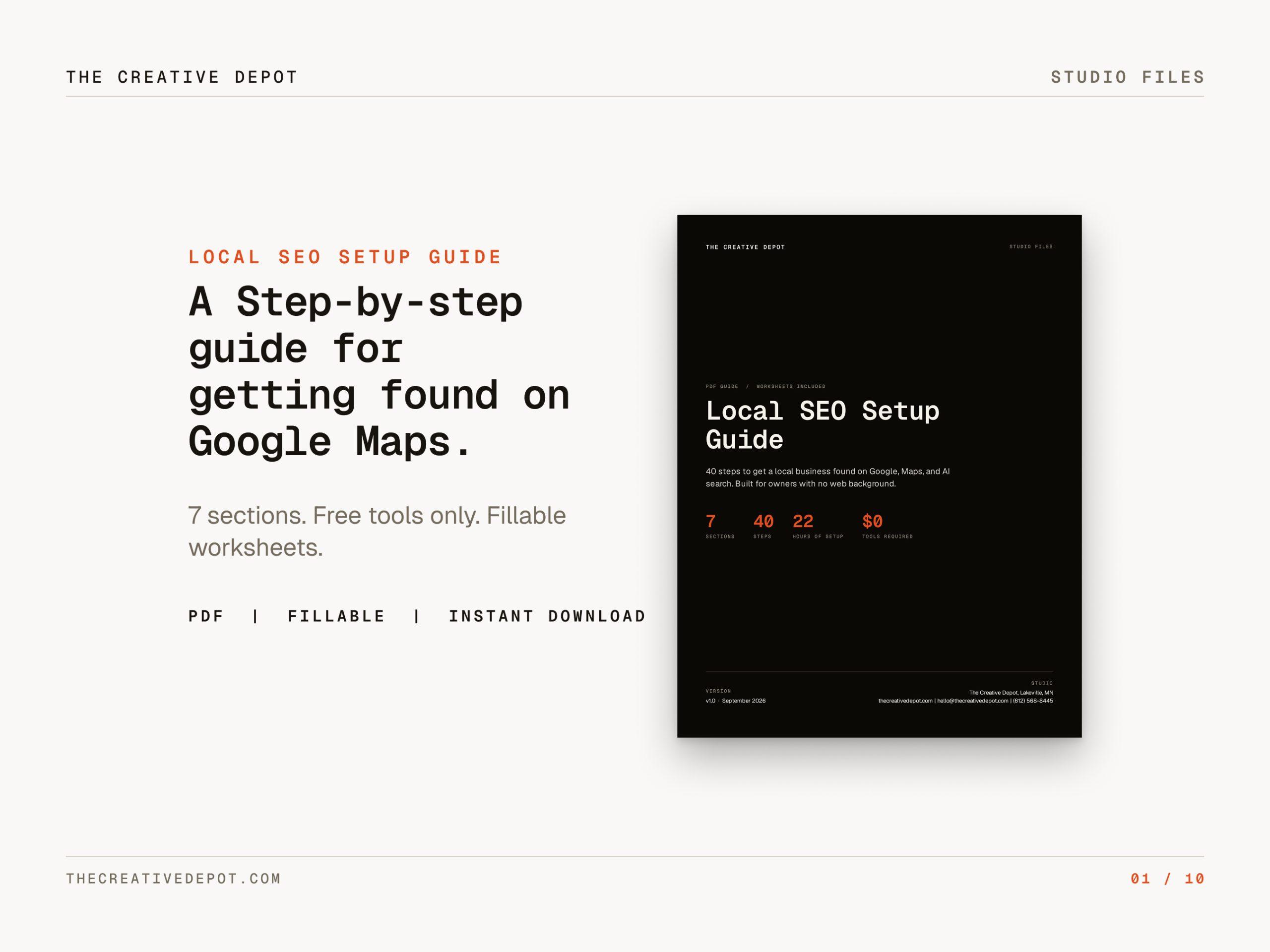 Local SEO Setup Guide — image 1 of 10